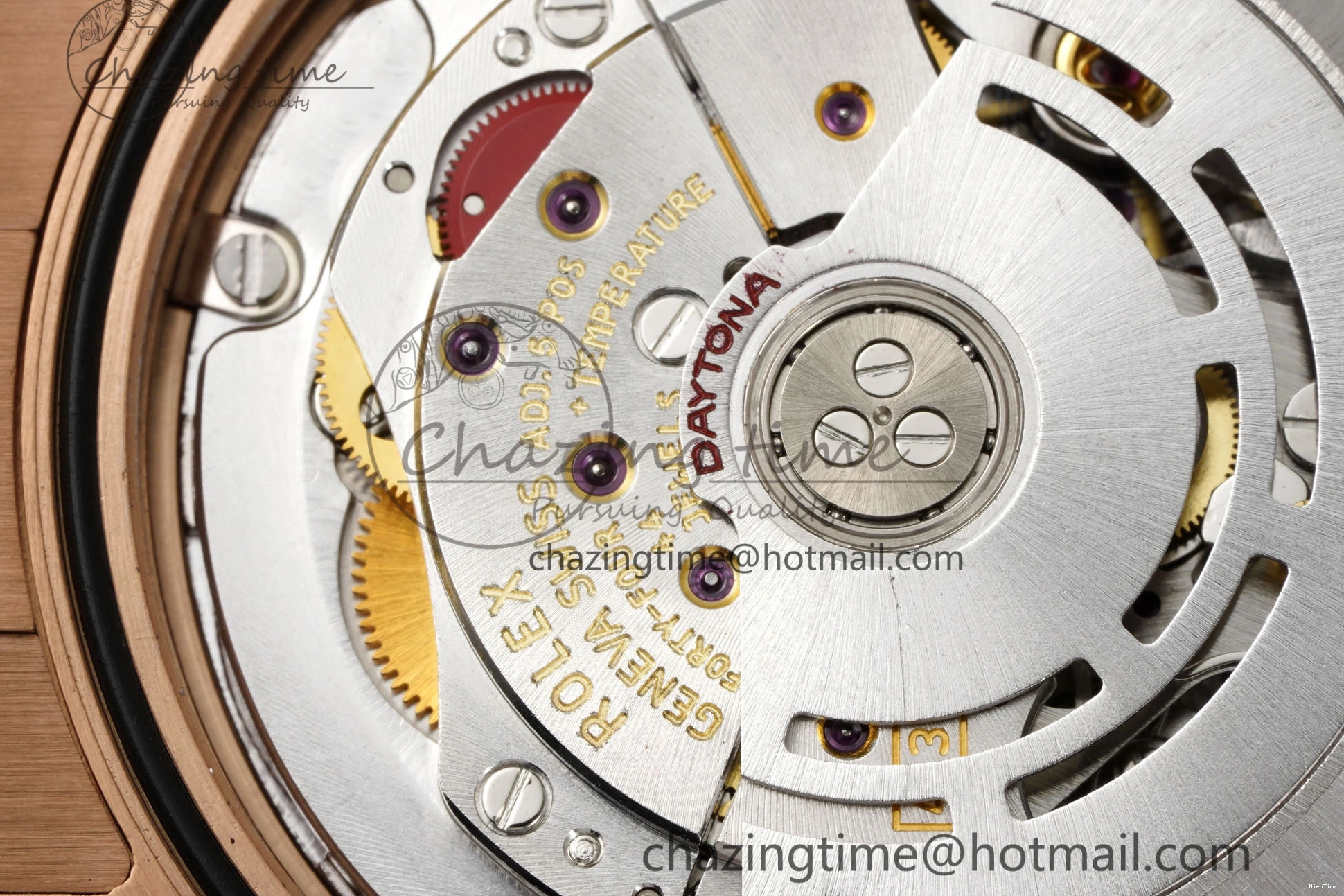 MiroTime 1227 Daytona 116505 BTF 1:1 Best Edition Black Diamonds Dial on RG Bracelet SA Snug 2118